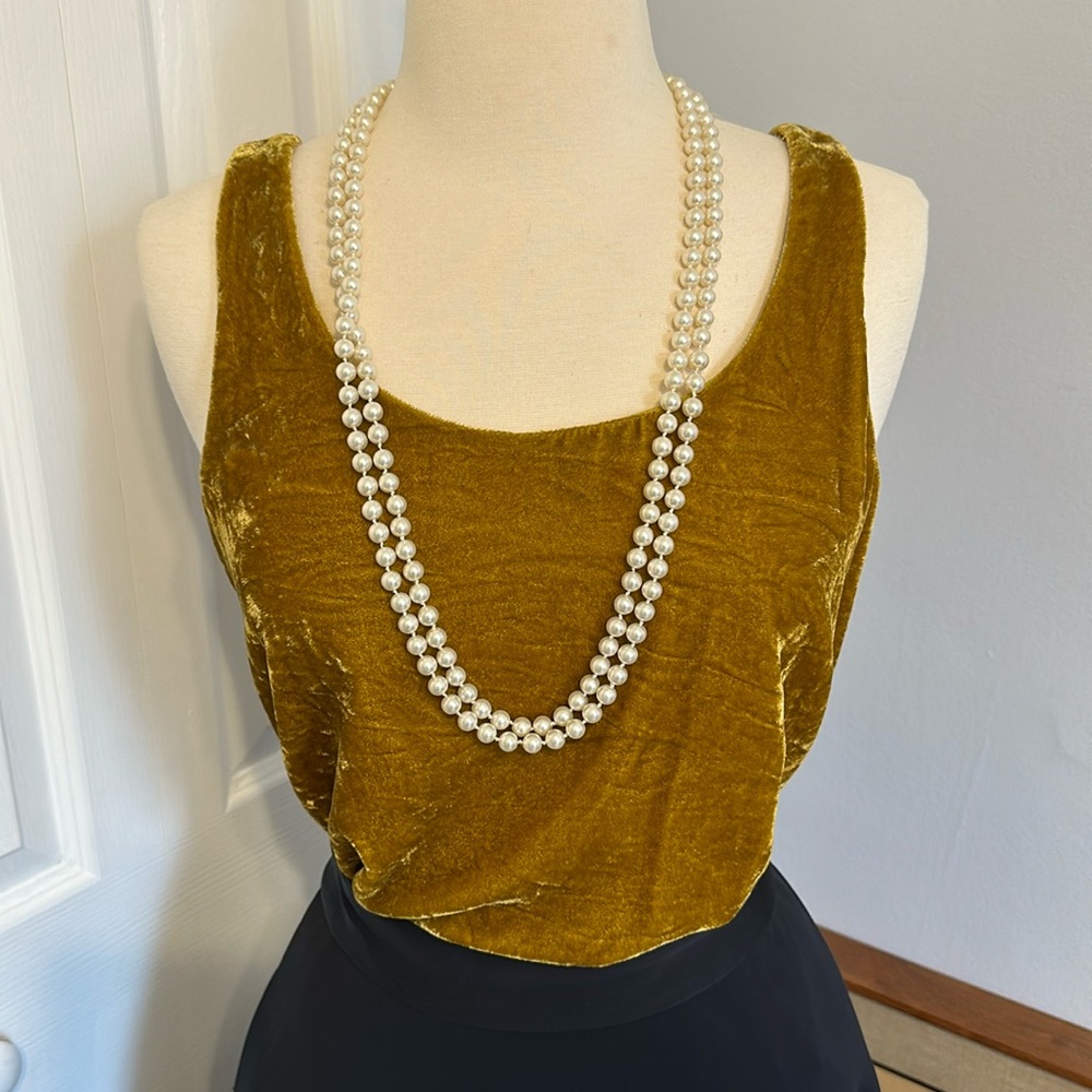 Velvety J. Crew top Sz 2